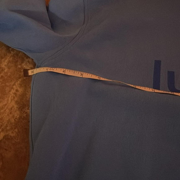 Lululemon oversized crew *graphic Blue Nile. Size 10 - Picture 8 of 8